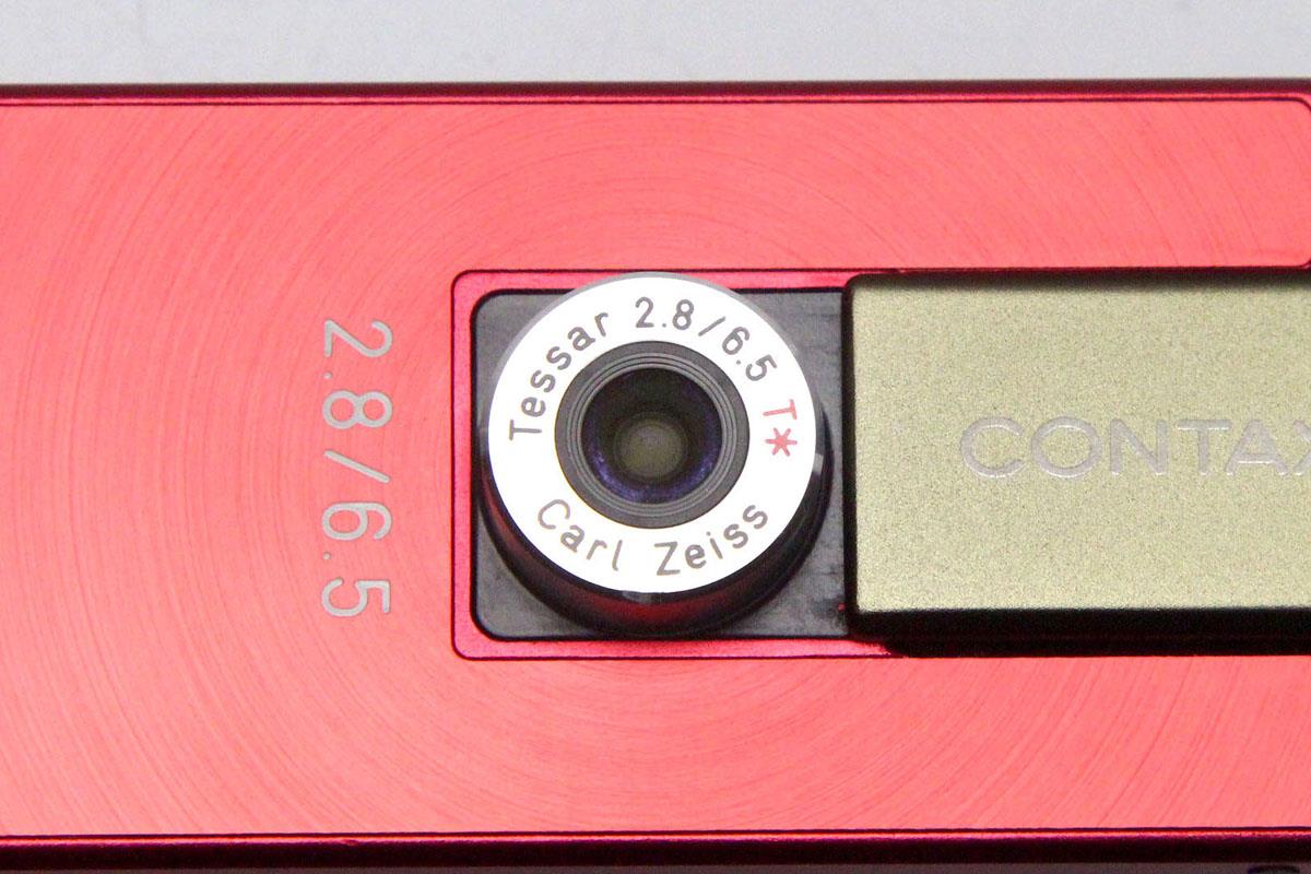 KYOCERA CONTAX I4R RED おしゃれなデジカメ - デジタルカメラ