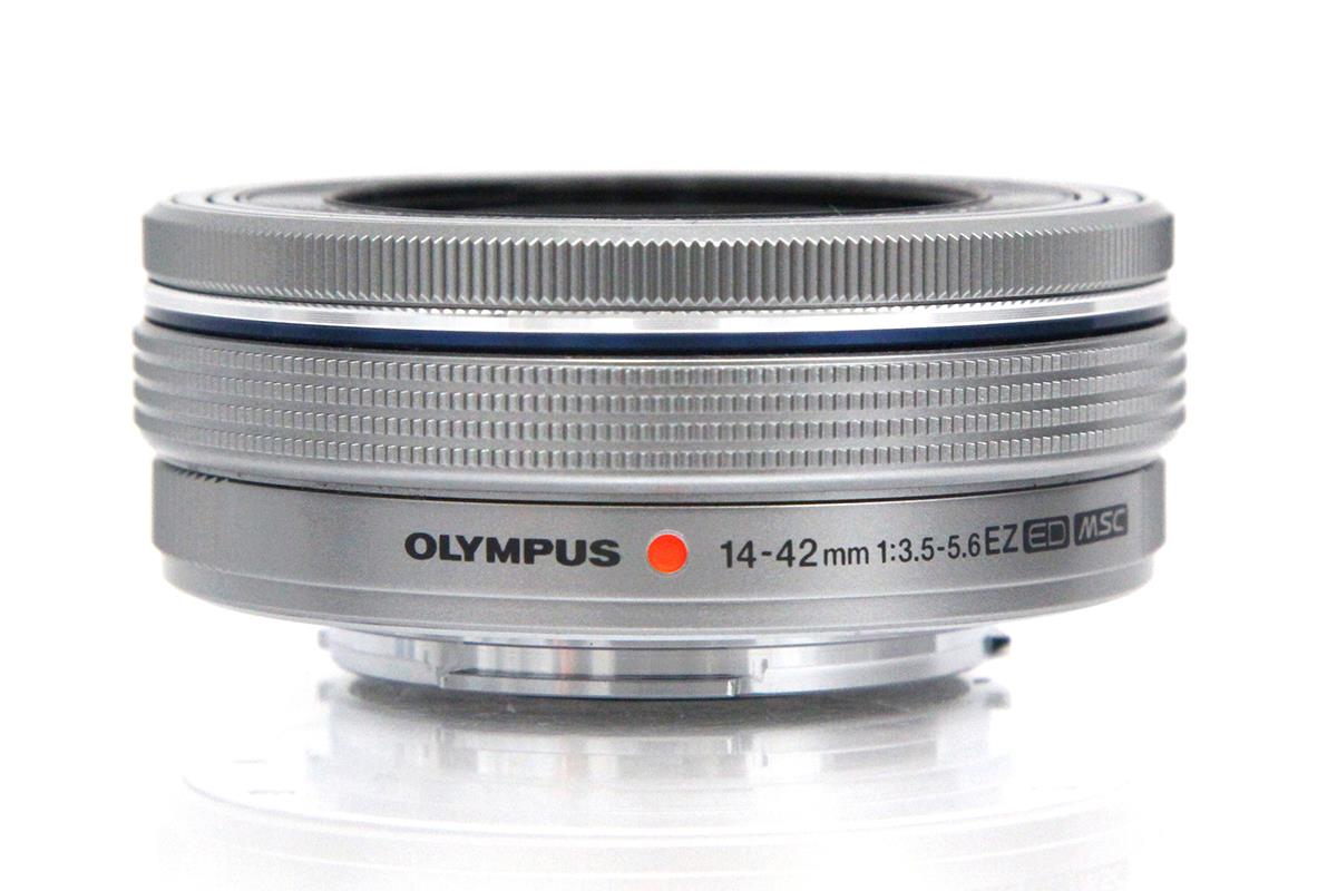 中古】OLYMPUS M.ZUIKO みやす DIGITAL ED 14-42mm F3.5-5.6-SLV