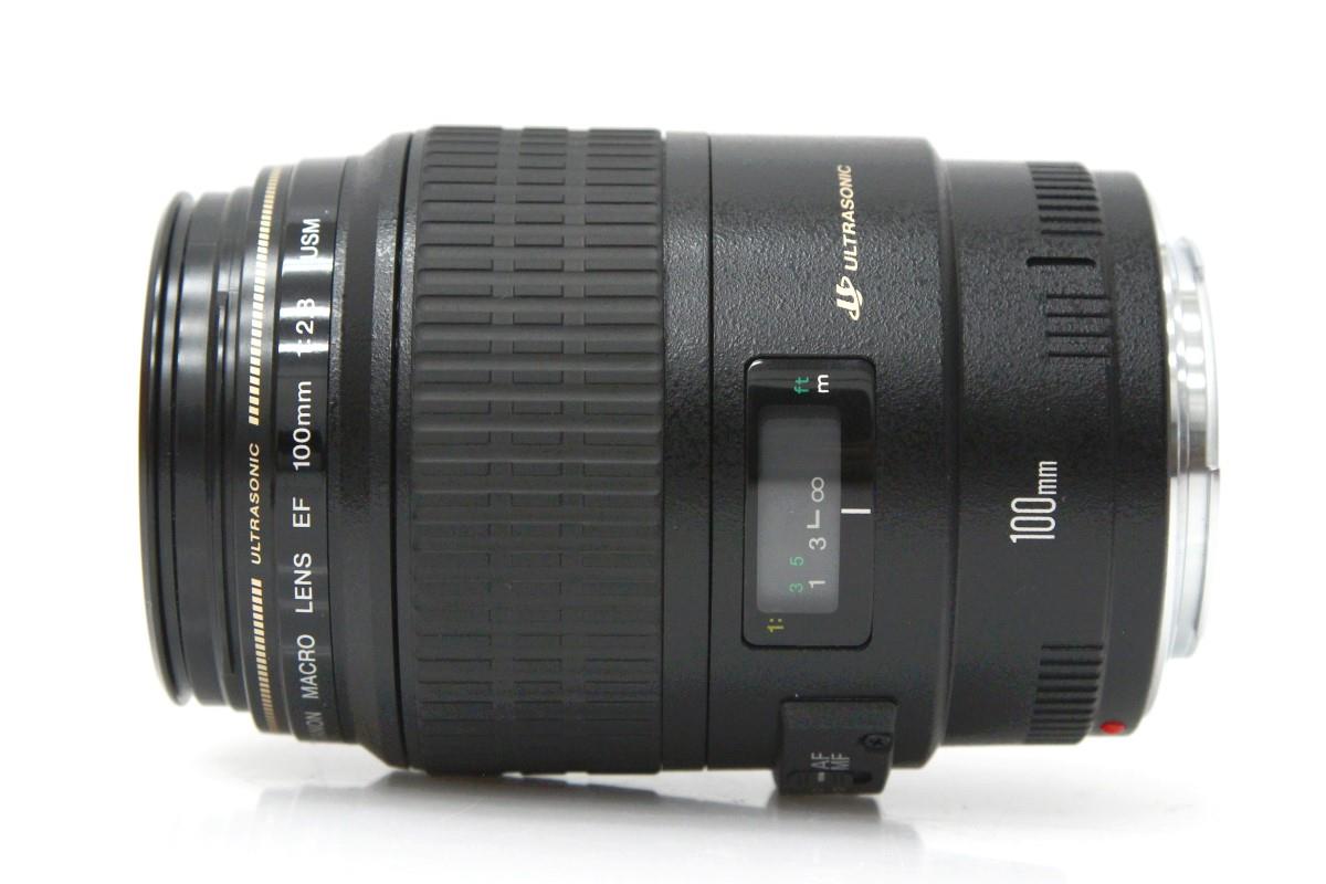 ❁完動品❁Canon キャノン EF 100mm F2.8 マクロレンズ-