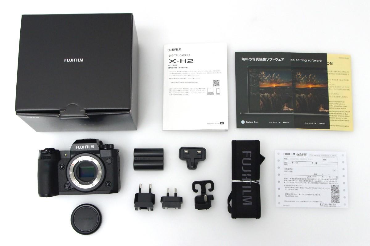 フジフィルム X-H2 保証書 FUJIFILM ボディー X-H2 ボディ γT413-2Q3