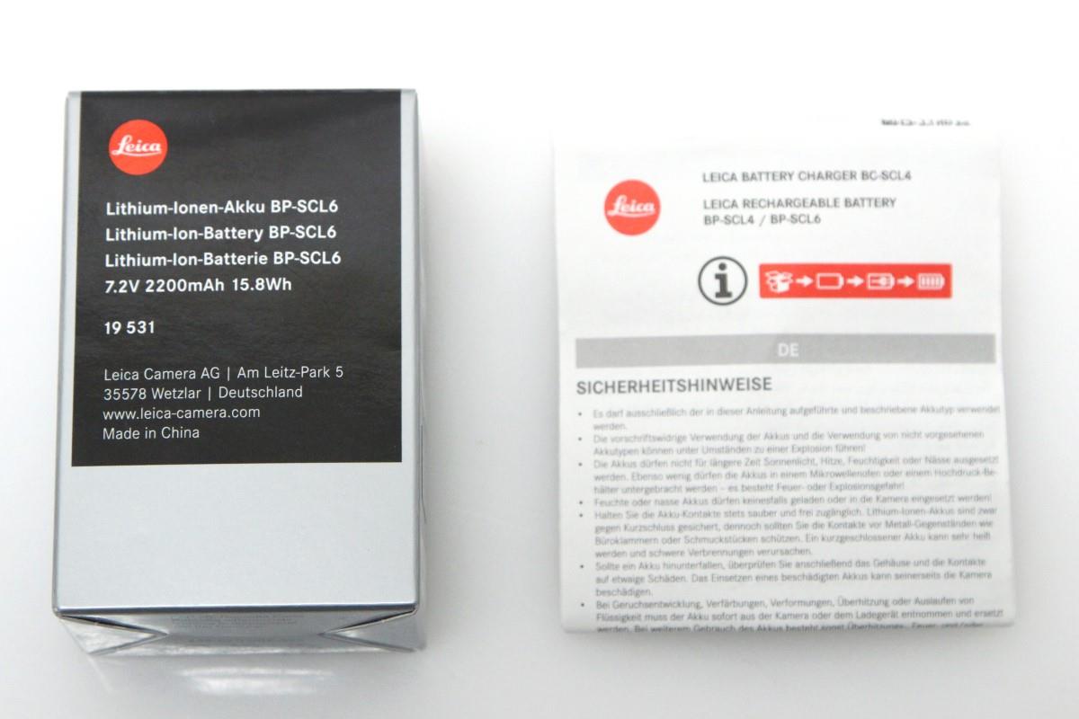 Leica Q3 バッテリー　BP-SCL6よろしくお願い致します