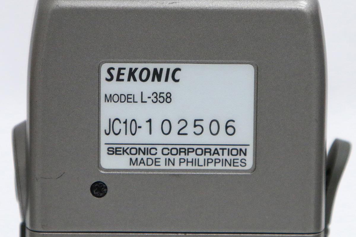 SEKONIC L-358 露出計 ストラップ付き L-358 露出計 γH3792-2D1A