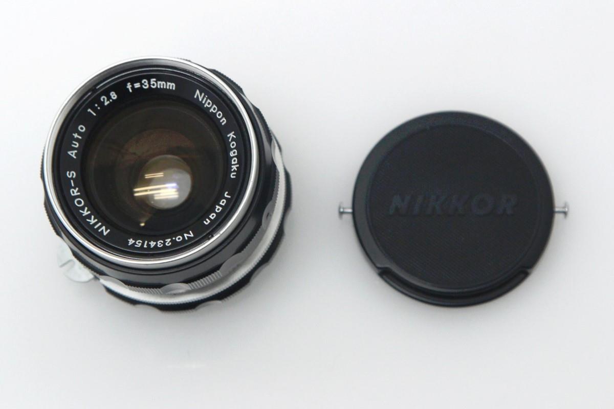 NIKKOR-S Auto 35mm F2.8 γT556-2A1A-ψ | ニコン | 一眼レフカメラ用│アールイーカメラ
