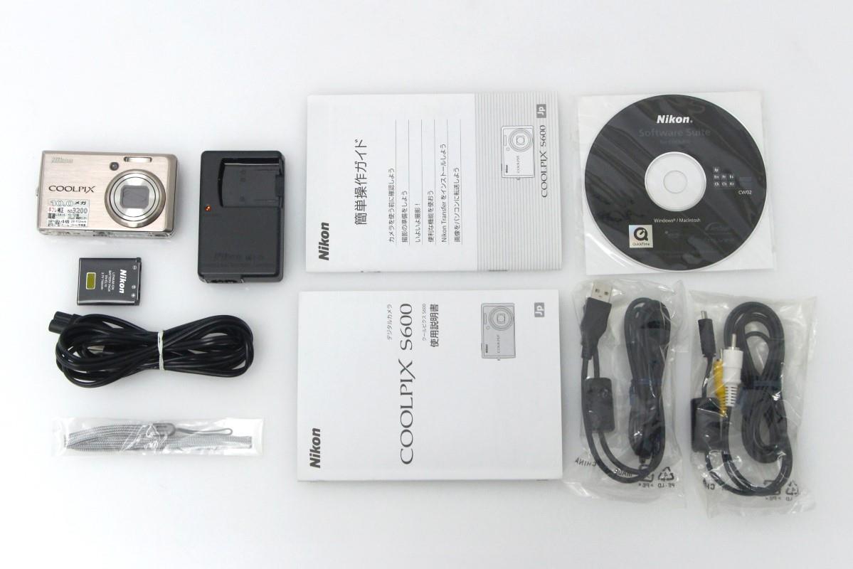 COOLPIX S600 チタンシルバー γT609-2Q1A | ニコン | コンパクト
