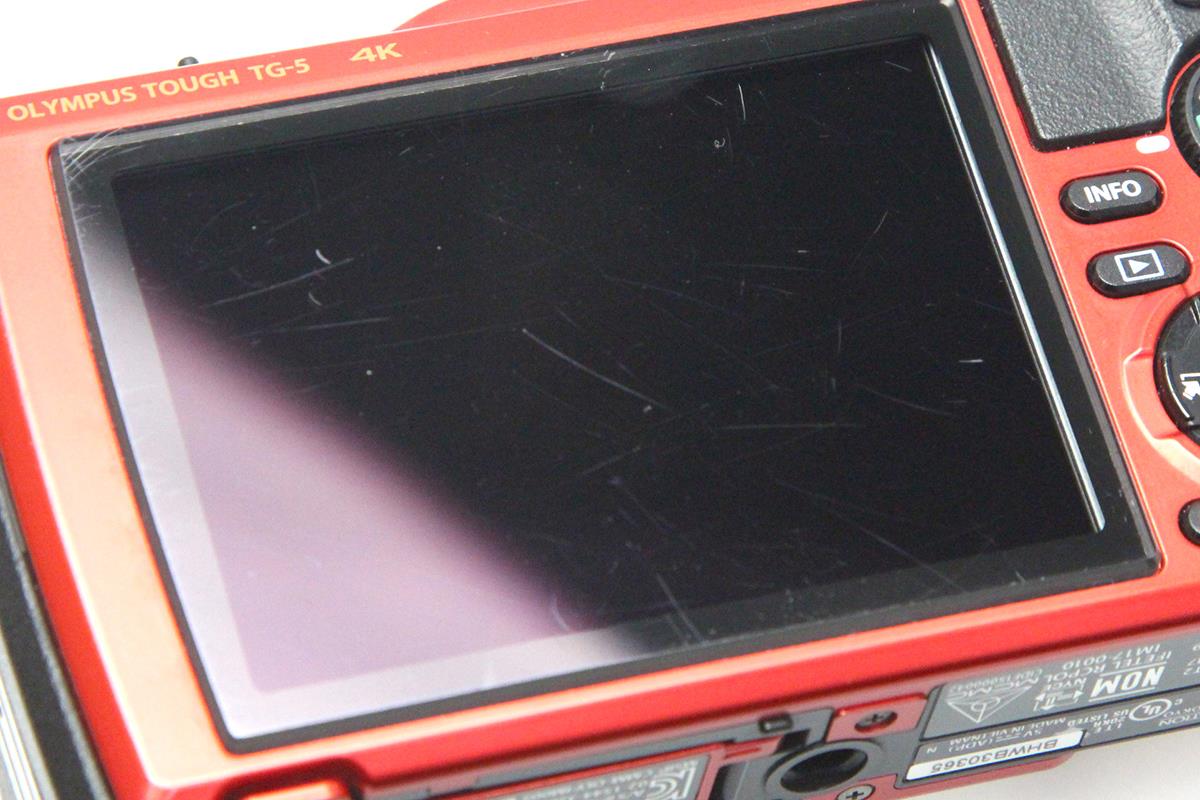 ■ ほぼ新品 ■ オリンパス　OLYMPUS Tough TG-5 レッド Olympus Tough TG-5 レッド 4K コンパクトデジタルカメラ Tough