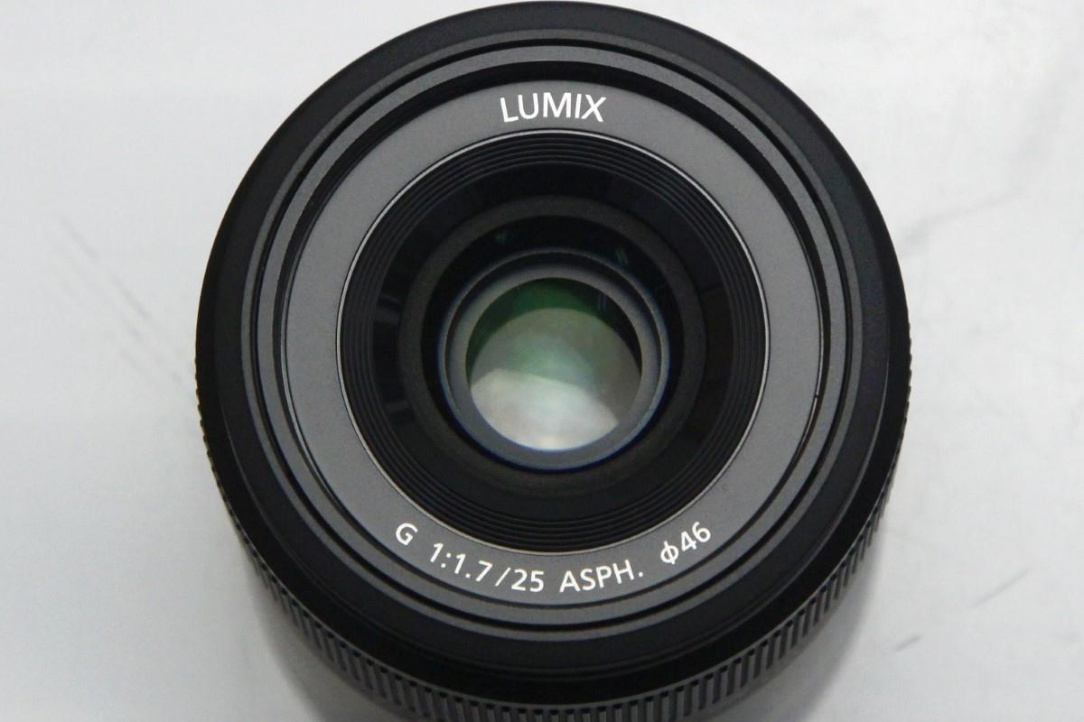 LUMIX G 25mm F1.7 ASPH. H-H025-K ブラック γT879-2N4 | パナソニック