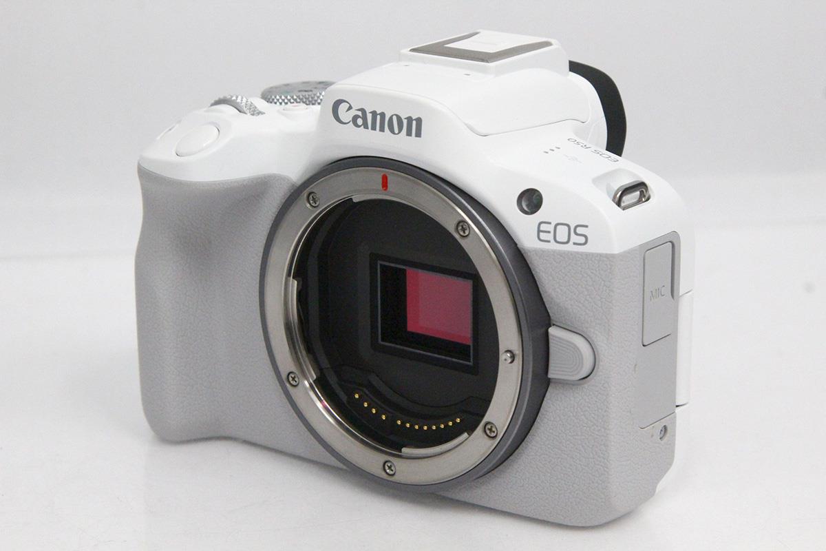 B1873 キヤノン EOS R50 ダブルズームキット [ホワイト] - カメラ ...