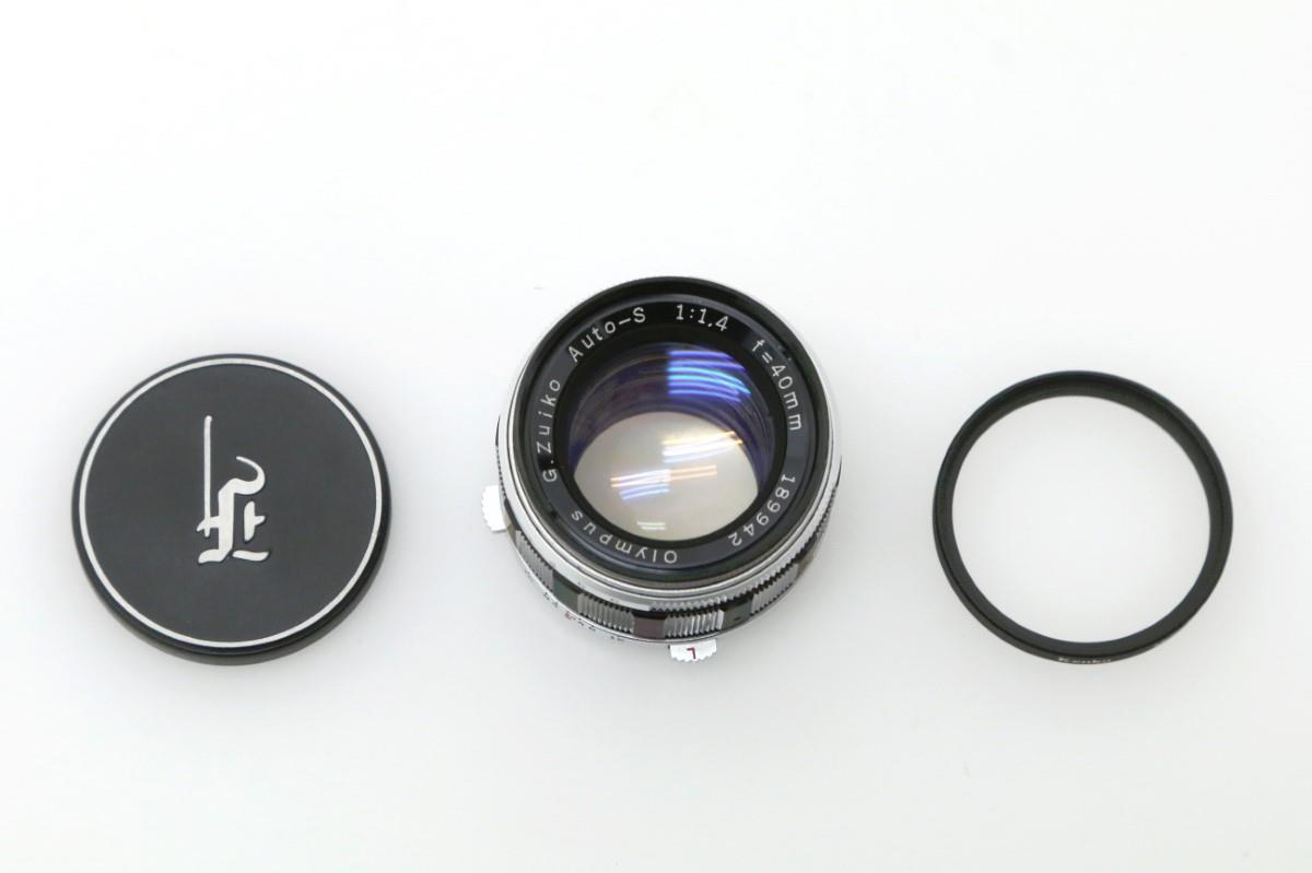 G.Zuiko Auto-S 40mm F1.4 CA01-T1272-2O1B-ψ | オリンパス | 一眼レフ 