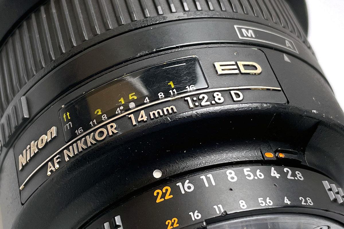 Ai AF Nikkor 14mm f2.8D ED CA01-A7559-3T3B-ψ | ニコン | 一眼レフカメラ用│アールイーカメラ