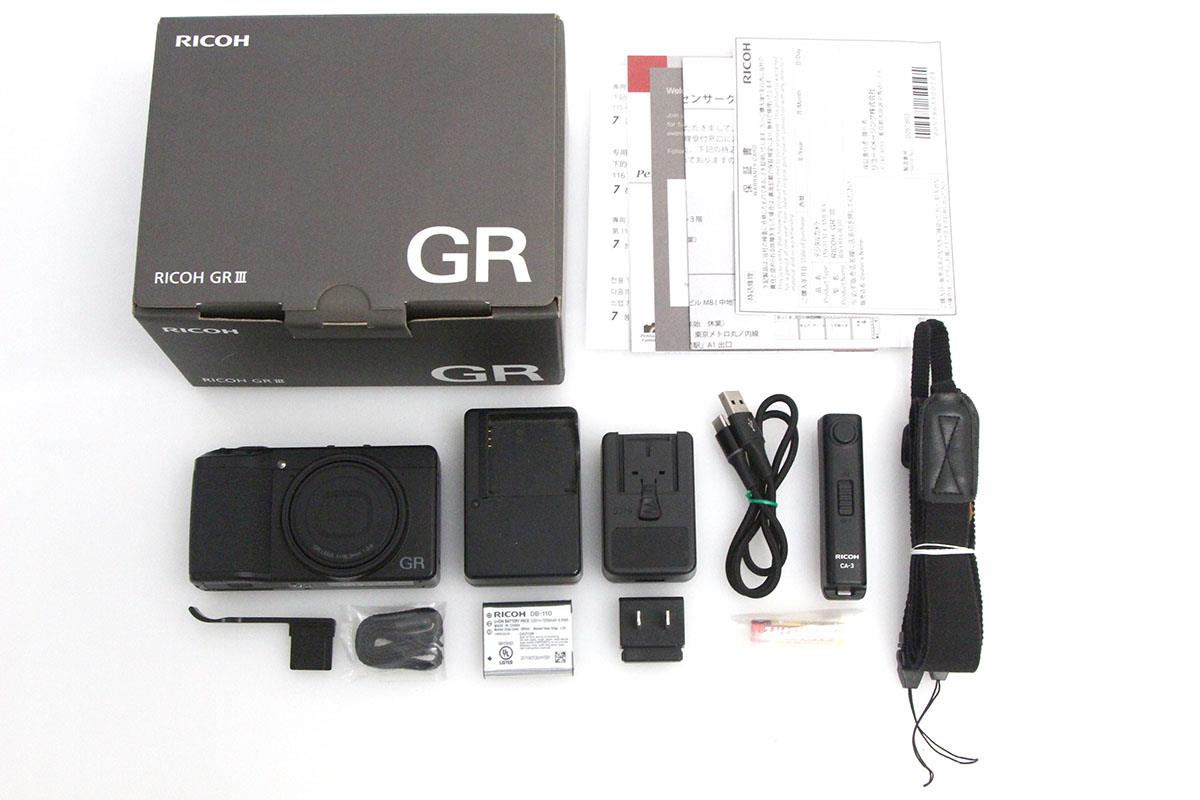 RICOH GR III (APS-C) CA01-A7805-2Q4 | リコー | コンパクトデジタルカメラ│アールイーカメラ