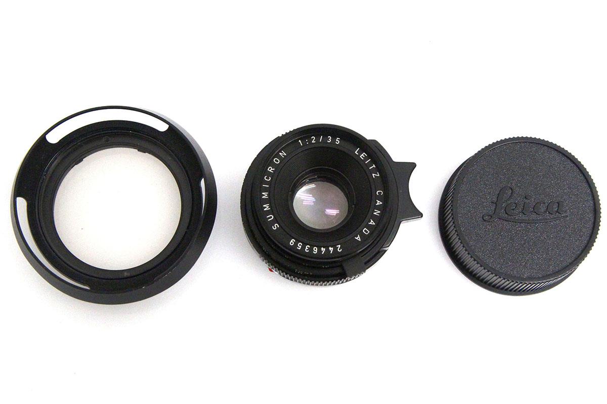 ズミクロン M35mm F2 第2世代 6枚玉 ブラック ツノ付き CA01-A7817-2M3B | ライカ |  レンジファインダーカメラ用│アールイーカメラ