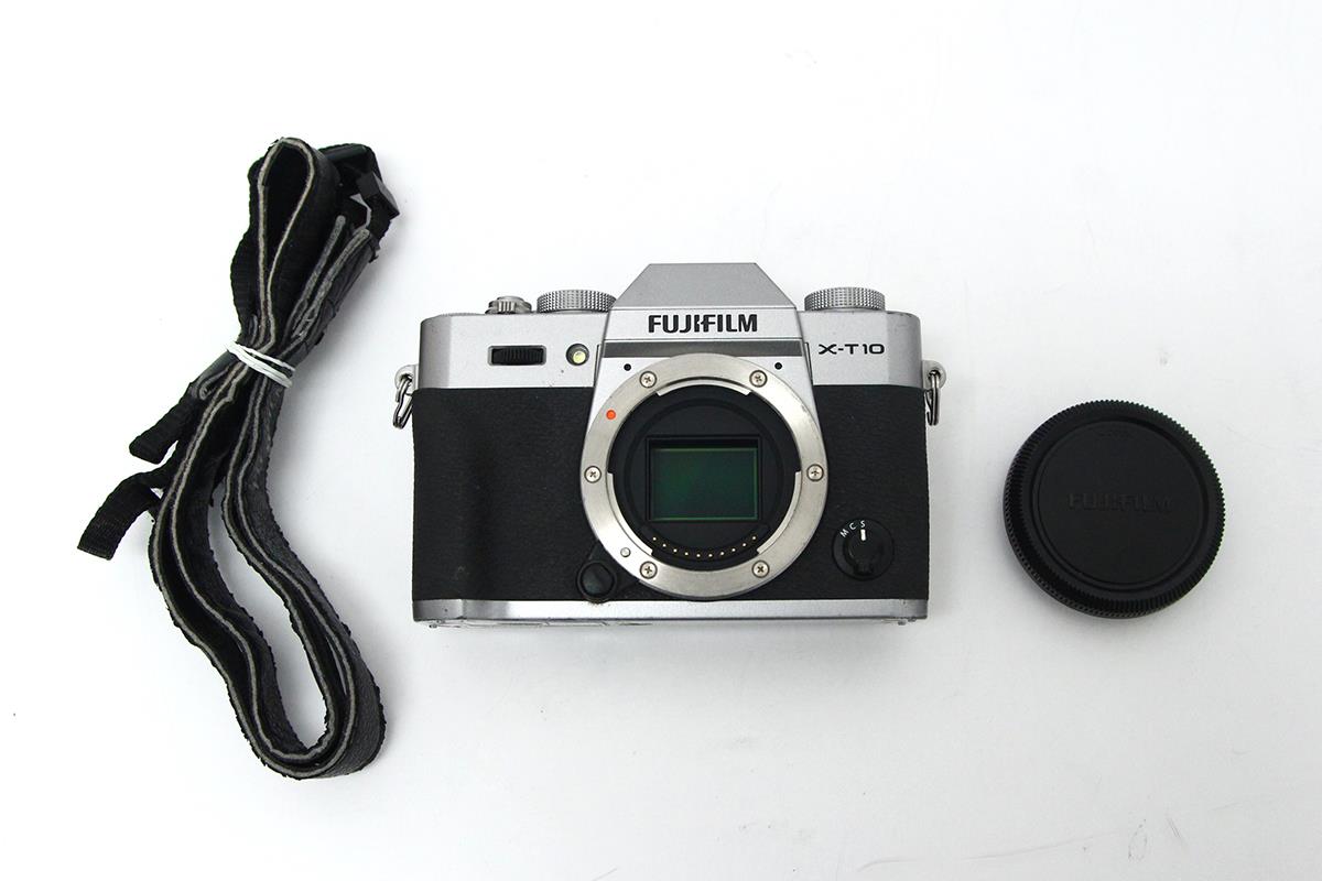 FUJIFILM X-T10 ボディ シルバー CA01-M1633-3V1C-ψ | 富士フイルム | ミラーレスカメラ│アールイーカメラ