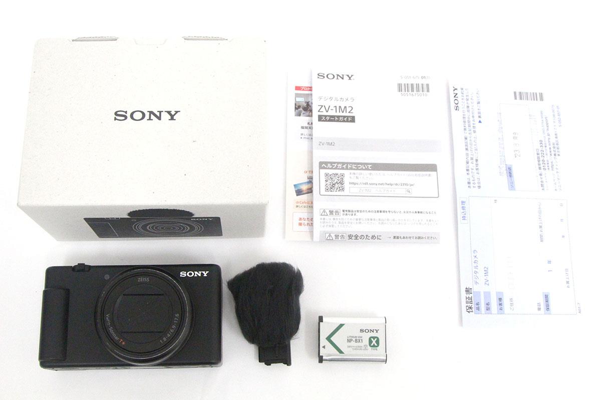 SONY VLOGCAM「ZV-1M2」ブラック 【公式通販】