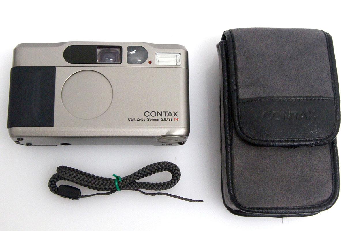 完動品】コンタックス CONTAX T2 シルバー フィルムカメラ