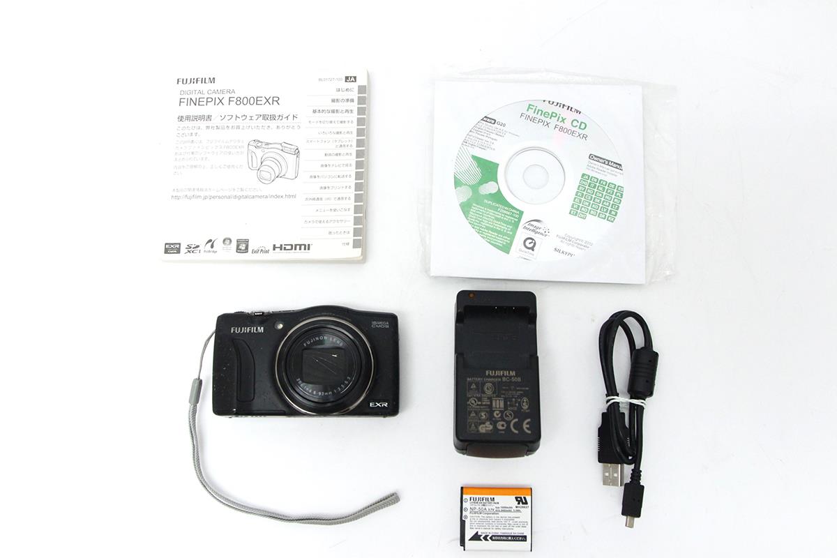 FinePix F800EXR ブラック CA01-M1847-3V1B-ψ | 富士フイルム
