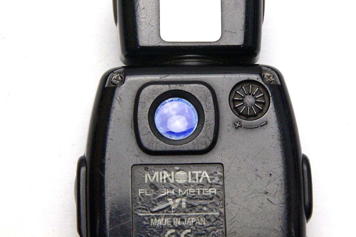 MINOLTA FLASHMETER VI CA01-A8873-2D2A | ミノルタ | 露出計・フラッシュメーター│アールイーカメラ