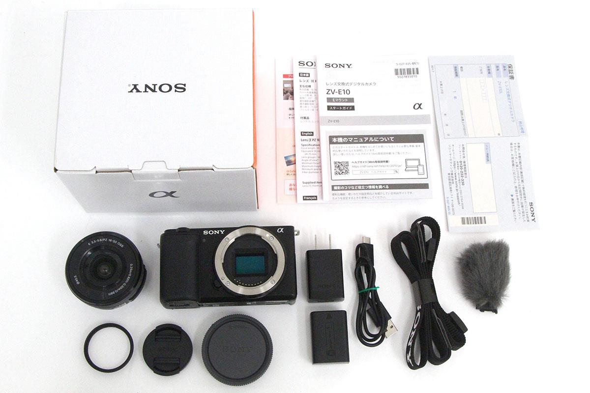 VLOGCAM ZV-E10L パワーズームレンズキット ブラック CA01-A8894-2P3