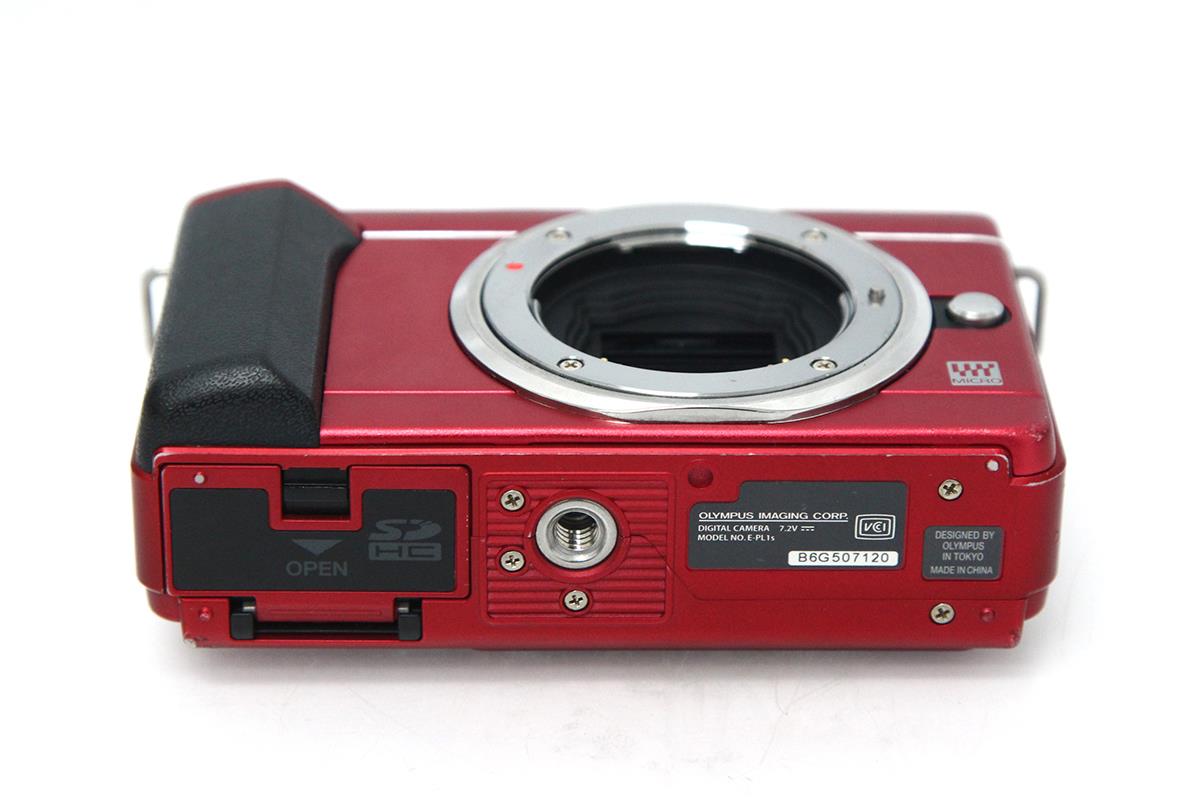 PEN Lite E-PL1s ダブルズームキット レッド CA01-M2302-3T4-ψ
