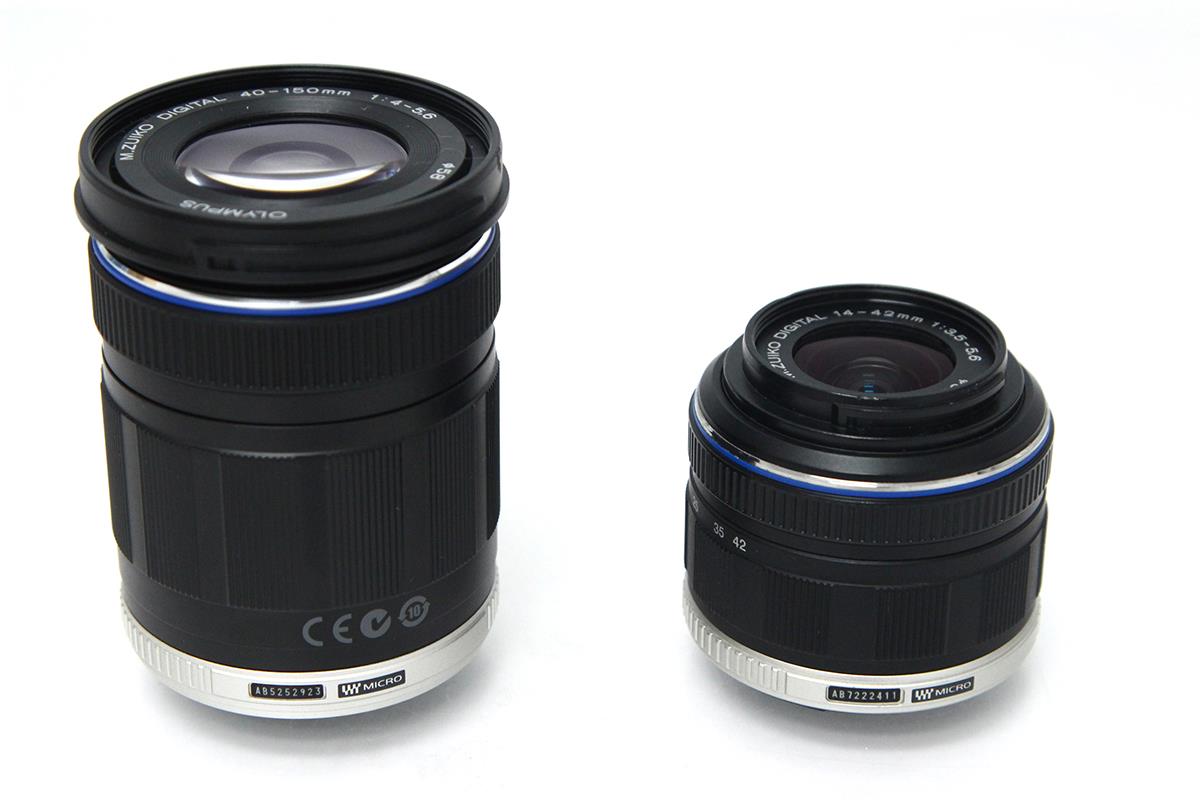PEN Lite E-PL1s ダブルズームキット レッド CA01-M2302-3T4-ψ