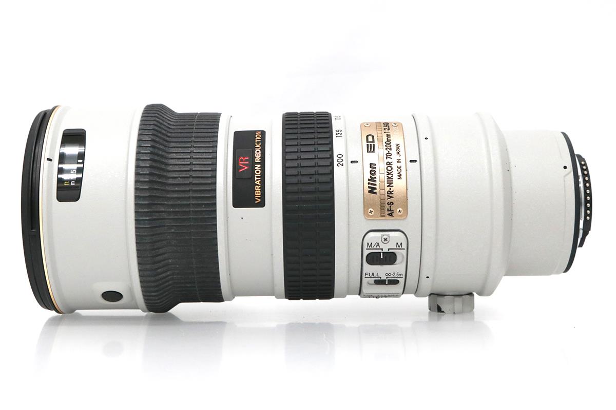 AF-S VR Zoom-NIKKOR 70-200mm f/2.8G IF-ED ライトグレー CA01-M2639-2M4 | ニコン |  一眼レフカメラ用│アールイーカメラ