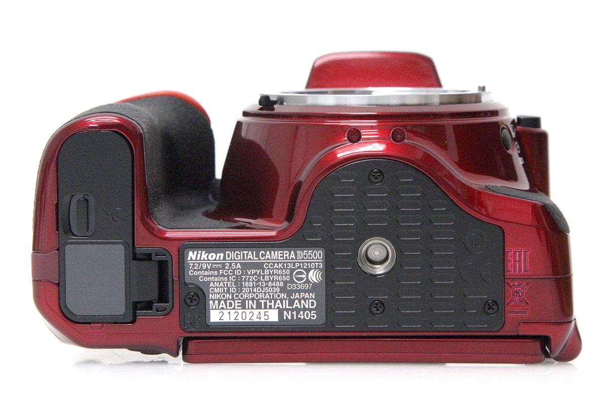 D5500 18-55 VR II レンズキット レッド CA01-A10252-3T5