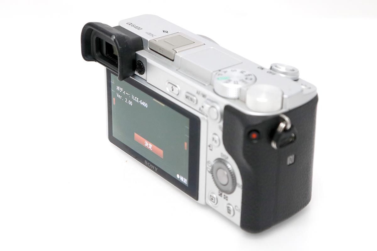 α6400 ILCE-6400 ボディ シルバー CA01-M2843-3Y1B | ソニー