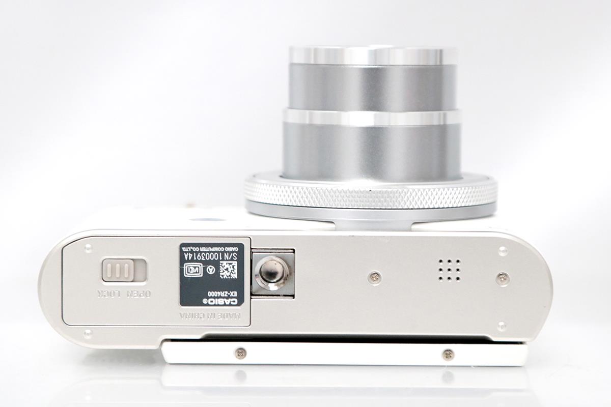 CASIO EX-ZR4000 デジタルカメラ ホワイト