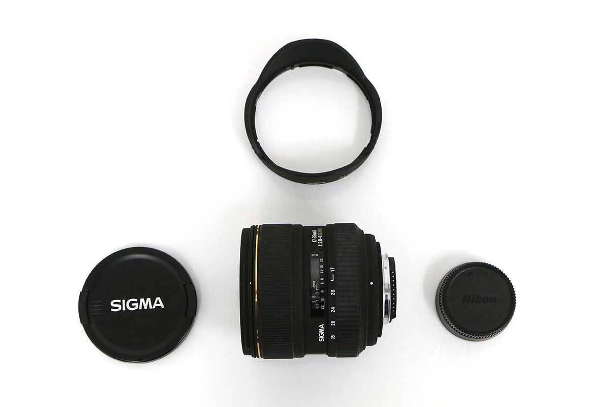 17-35mm F2.8-4 EX DG ASPHERICAL HSM ニコン用 CA01-B659-2A2B 