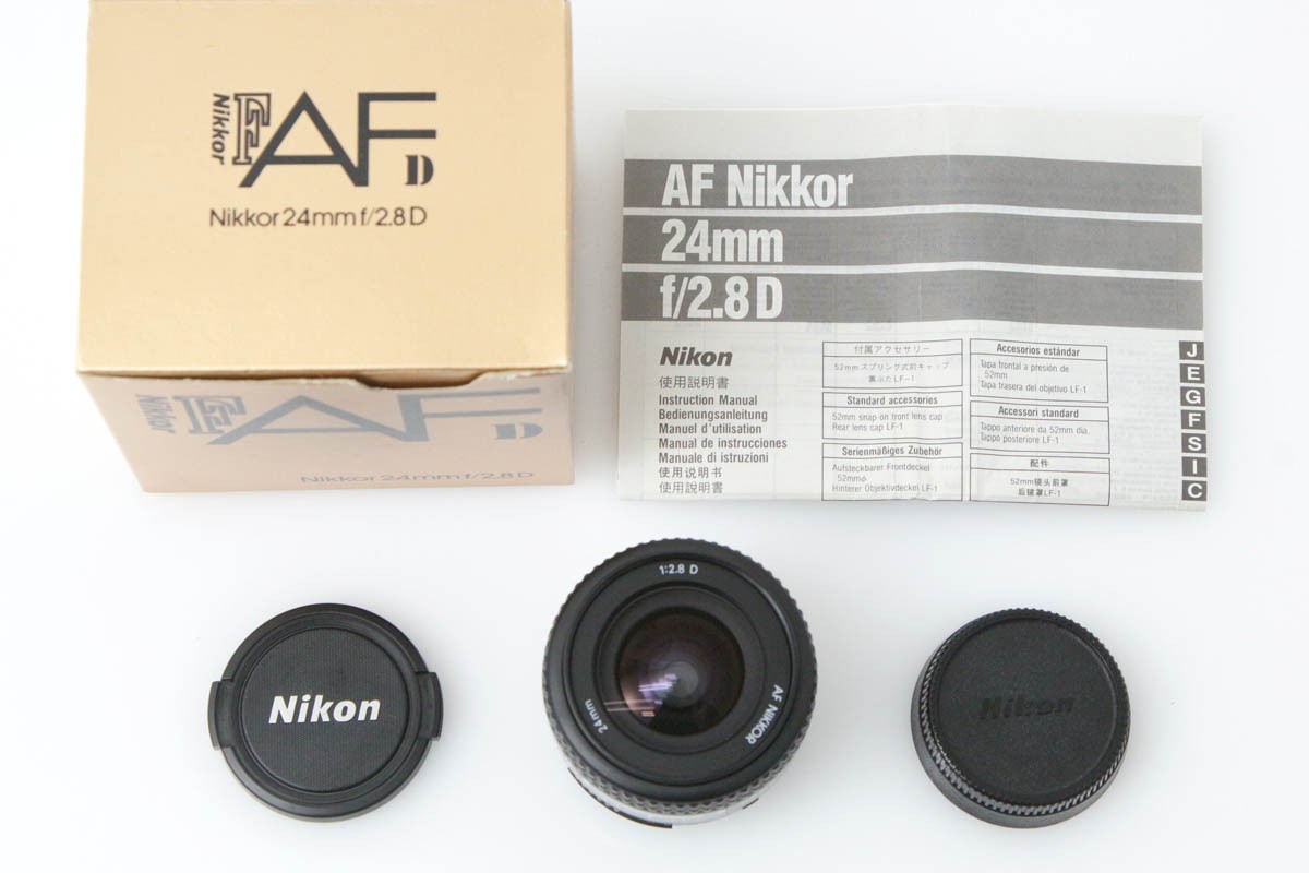 Ai AF Nikkor 24mm f/2.8D CA01-R1486-2B3 | ニコン | 一眼レフカメラ