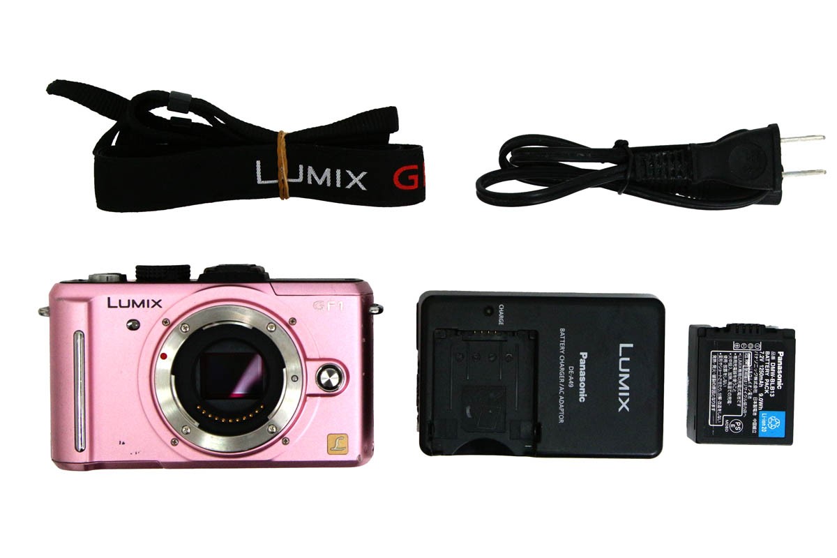 Panasonic LUMIX GF1 ピンク LUMIX DMC-GF1 ボディ フェアリーピンク CA01-R1702-3Y2D-ψ