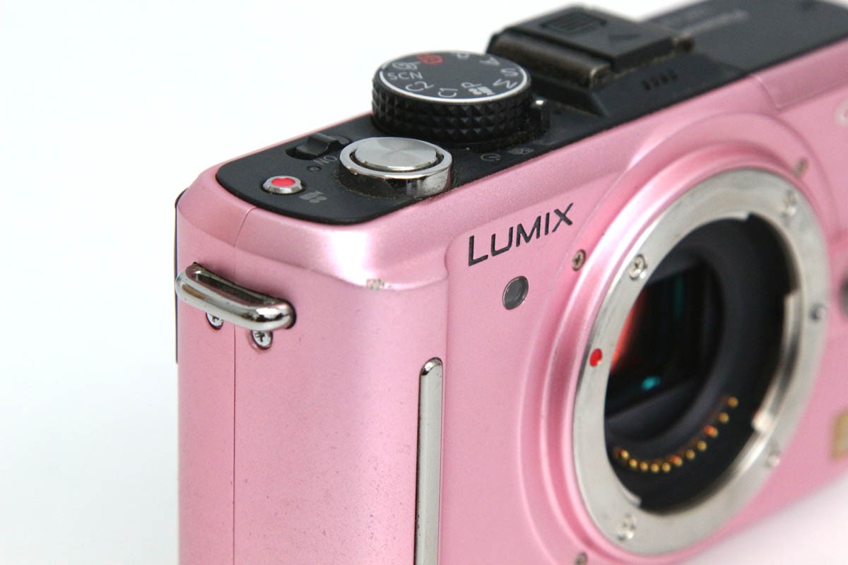 LUMIX GF1 ピンク 本体と付属品 LUMIX DMC-GF1 ボディ フェアリーピンク CA01-R1702-3Y2D-ψ