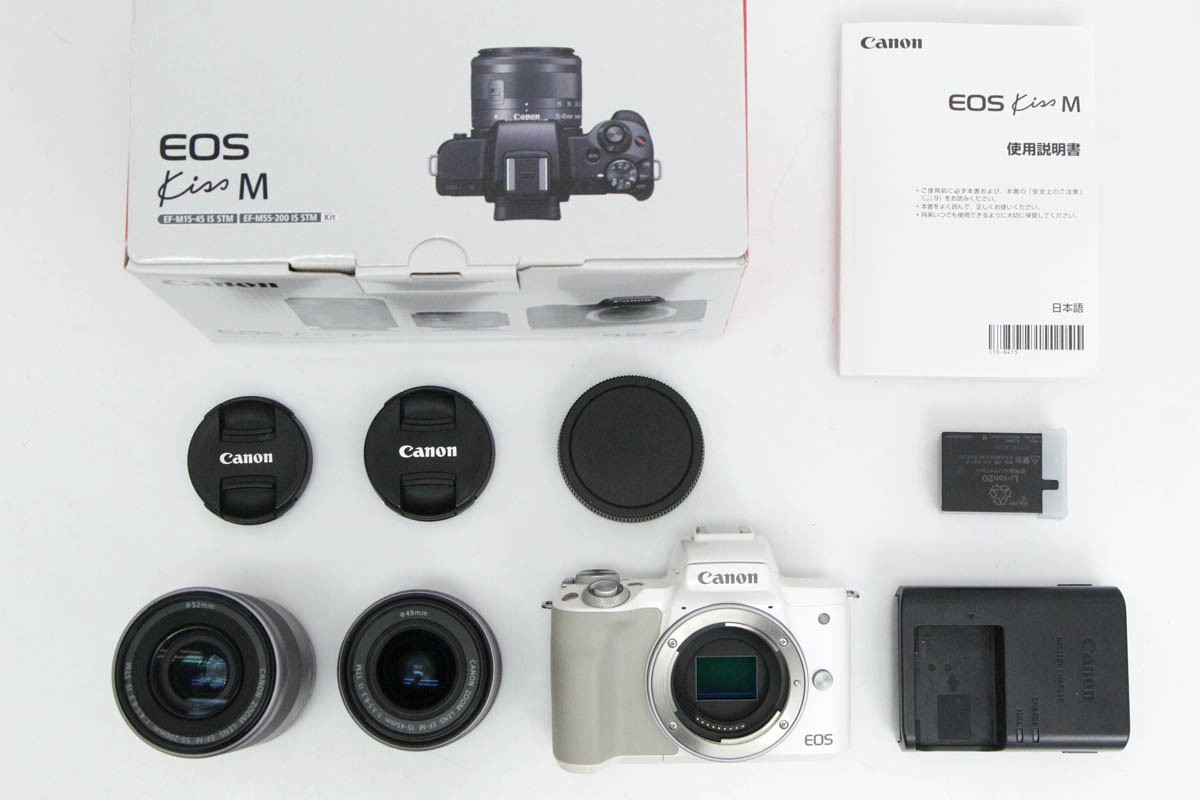 Canon EOS kissm2 ダブルズームキット Canon EOS Kiss M2 ダブルズームレンズキットセット