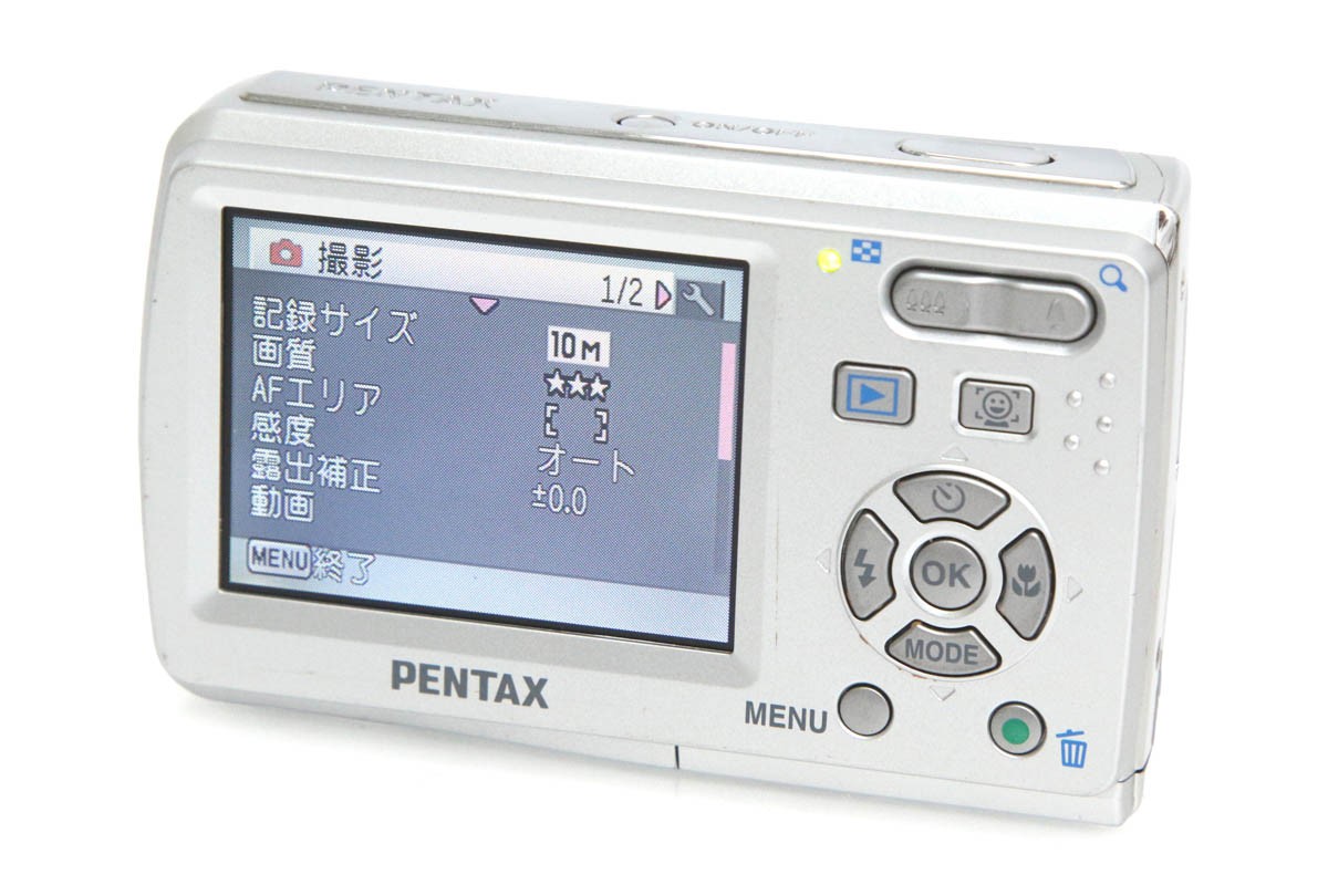 ★超美品★ ペンタックス Optio E60 #22454 PENTAX Optio E60 デジタルカメラ ペンタックス ペンタックス、初心者