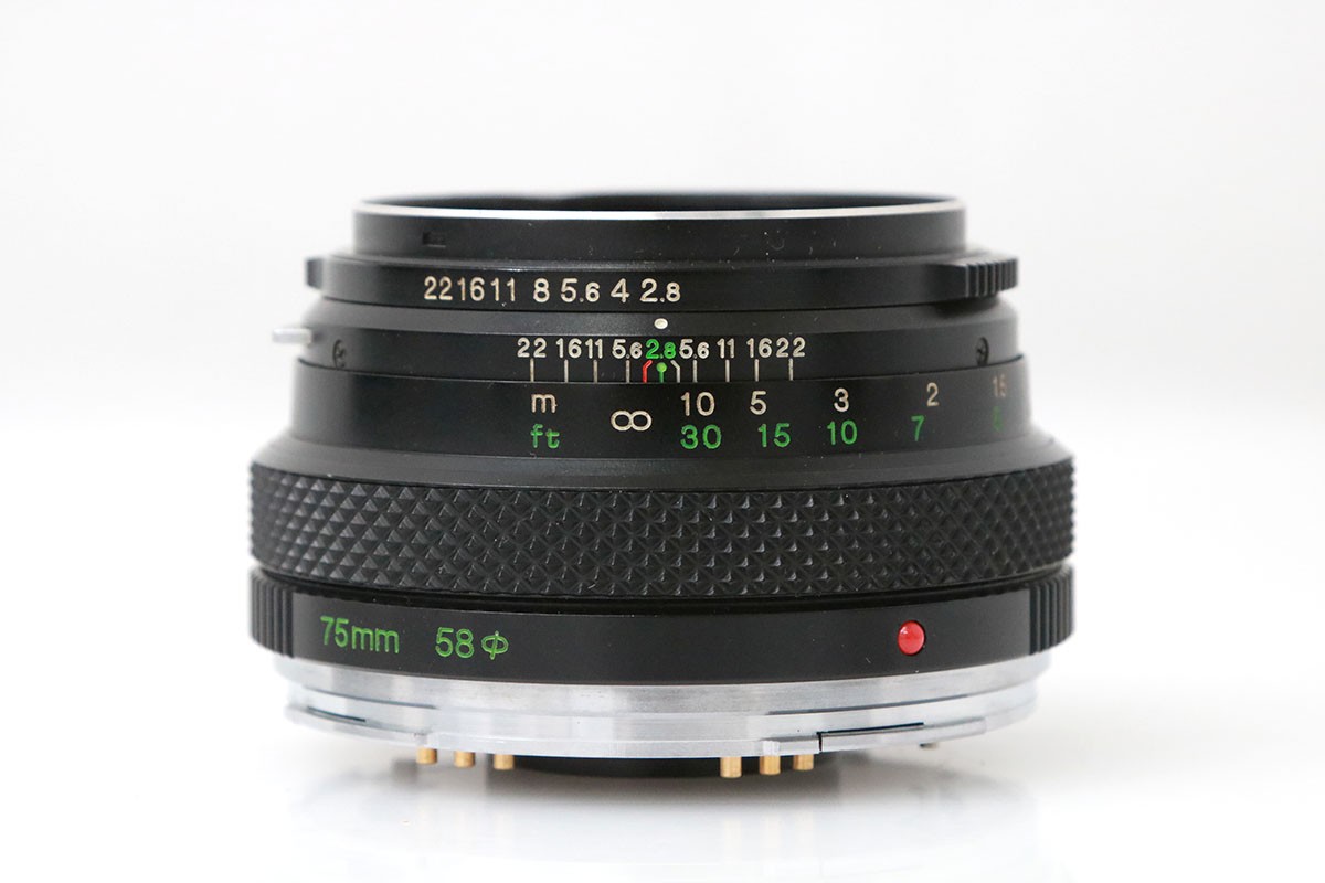 ETR-C ボディ + ZENZANON MC 75mm F2.8 CA01-M4652-2K4-ψ