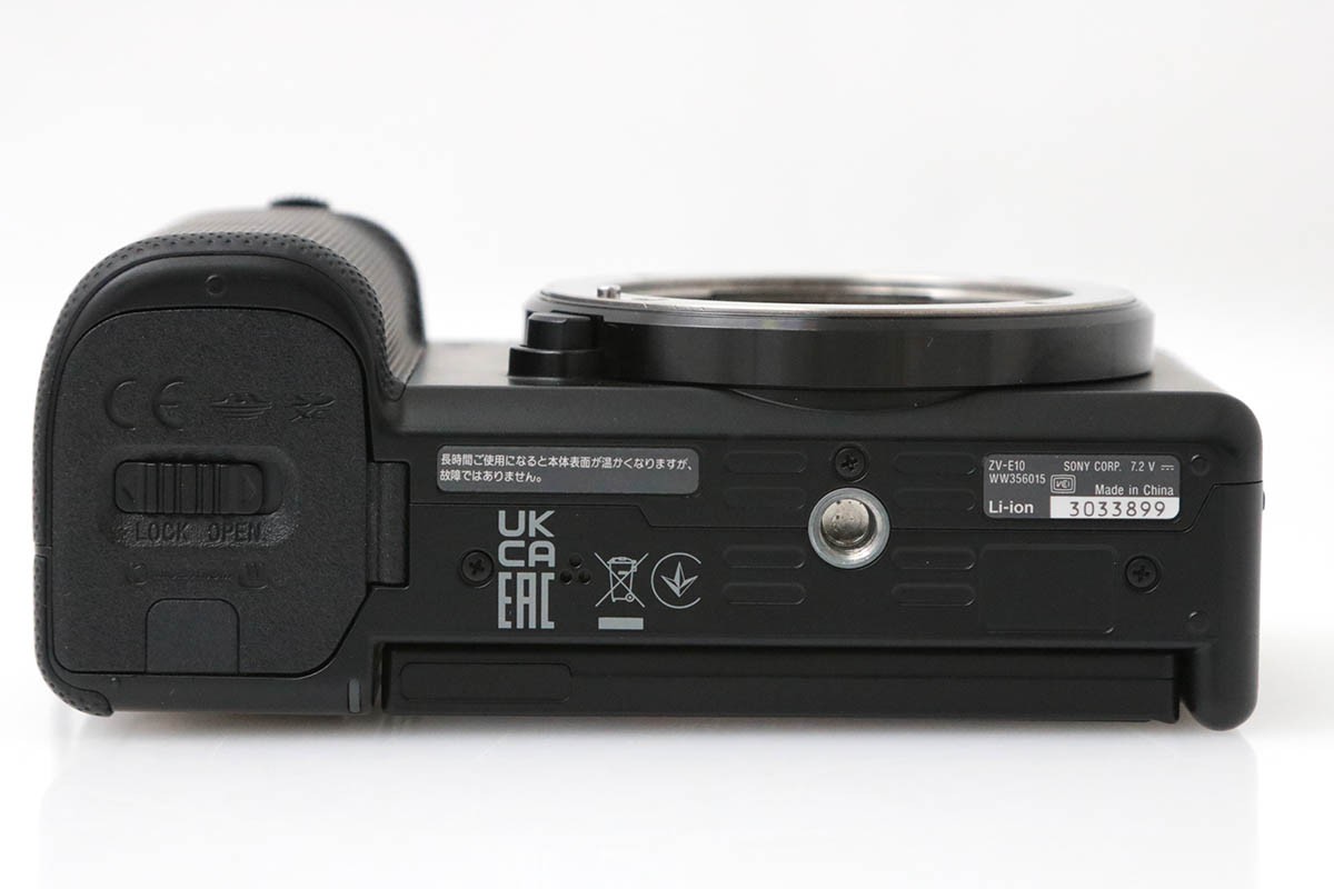美品　SONY ZV-E10 保証あり SONY 中古 1年保証 美品 VLOGCAM ZV-E10 ボディ ブラック