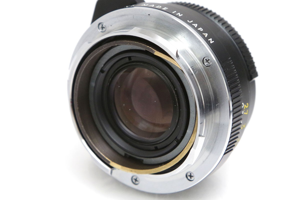 M-Rokkor 40mm f2 前期型　関東カメラ整備品 MINOLTA M-ROKKOR 40mm F2 CLE用 平行カム 整備済 ミノルタ