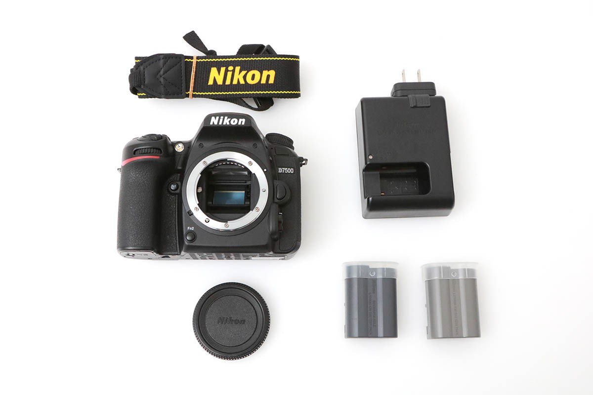 Nikon D7500 ボディ　予備バッテリー付 D7500 ボディ（イメージセンサー清掃済/純正予備バッテリー付属） CA01