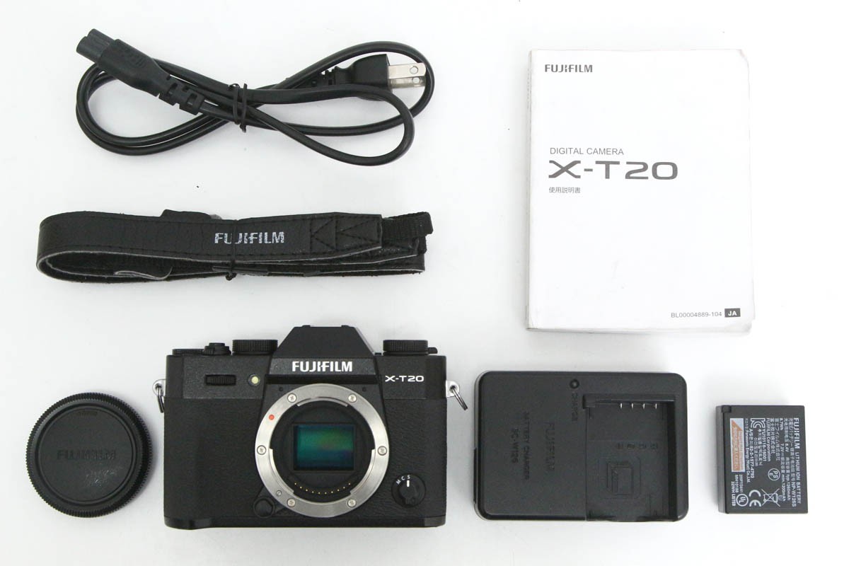 FUJIFILM X−T20 ブラック ボディ ミラーレス カメラ