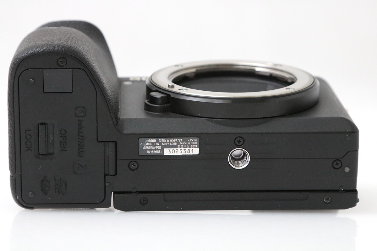 α6600 ILCE-6600 ボディ （センサー清掃済み） CA01-M4804-2R8 