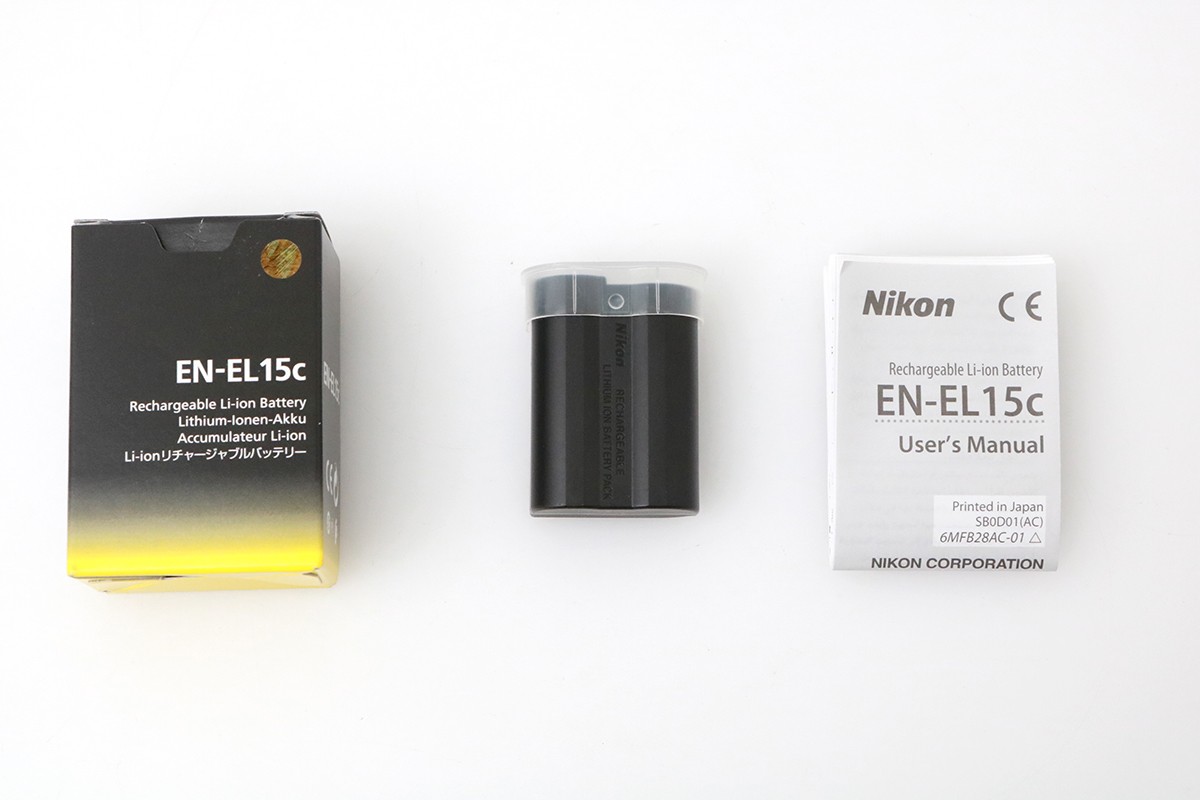 ニコン EN-EL15c Li-ionリチャージャブルバッテリー | ヤマダウェブコム Nikon  Li-ionリチャージャブルバッテリー EN-EL15C