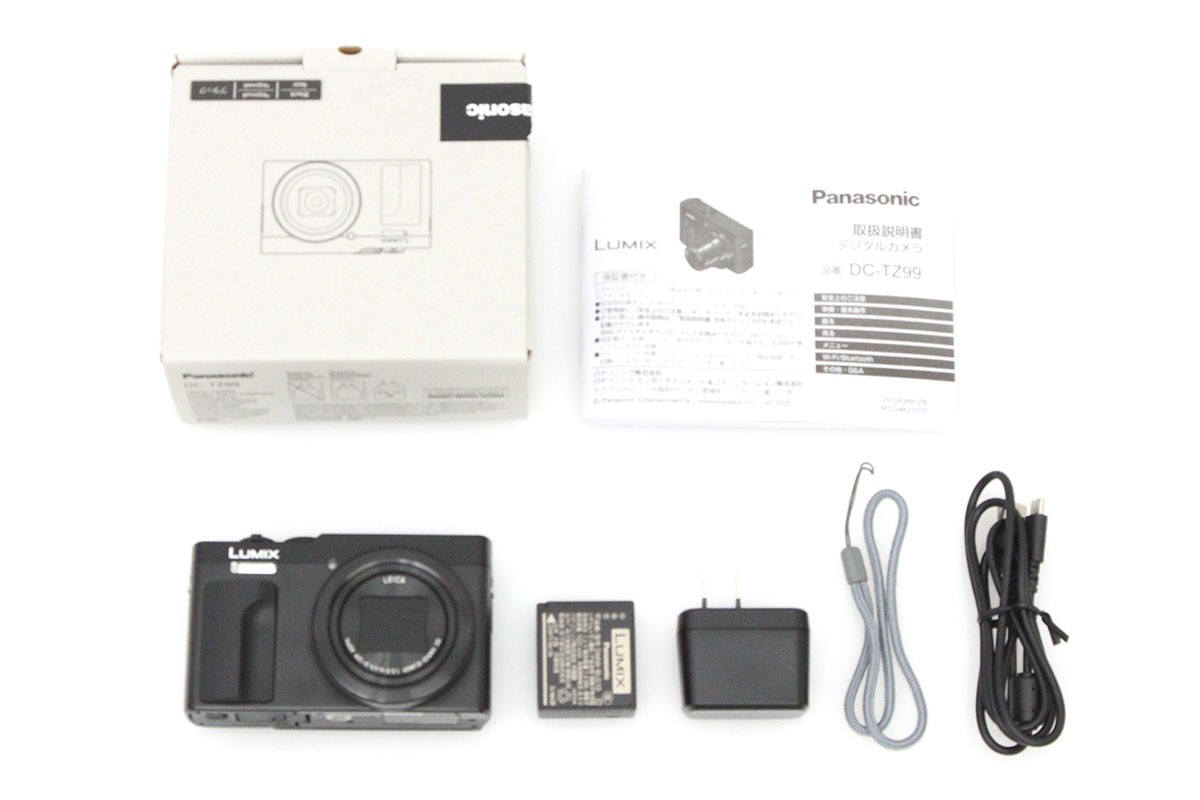 【新品未開封】パナソニック DC-TZ99-K DCTZ99K （ブラック） パナソニック DC-TZ99-K デジタルカメラ LUMIX ブラック DCTZ99K