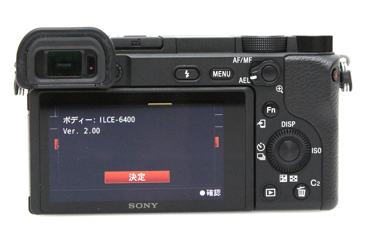 《良品》SONY α6400 ボディ ILCE-6400 II テレビ、オーディオ、カメラ 中古 良品 ソニー α6400