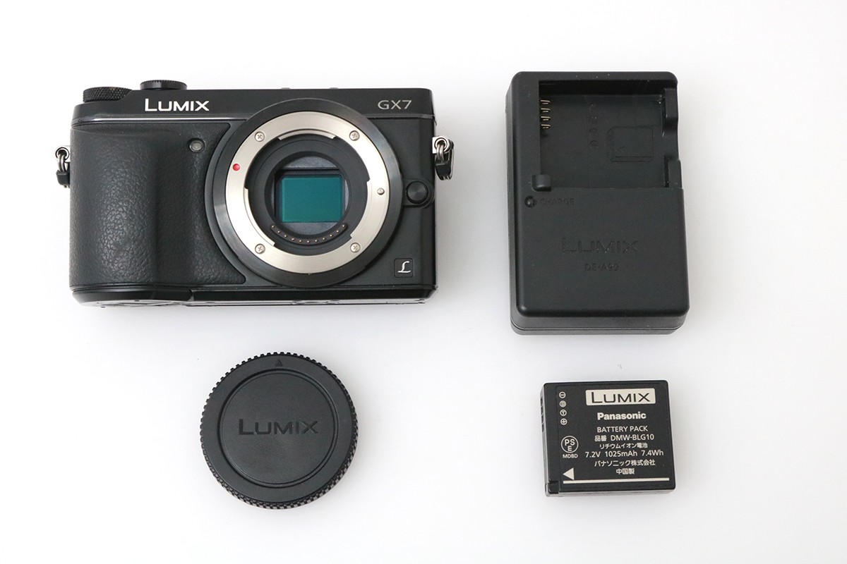 LUMIX DMC-GX7-K ボディ [ブラック]（センサー清掃済） CA01