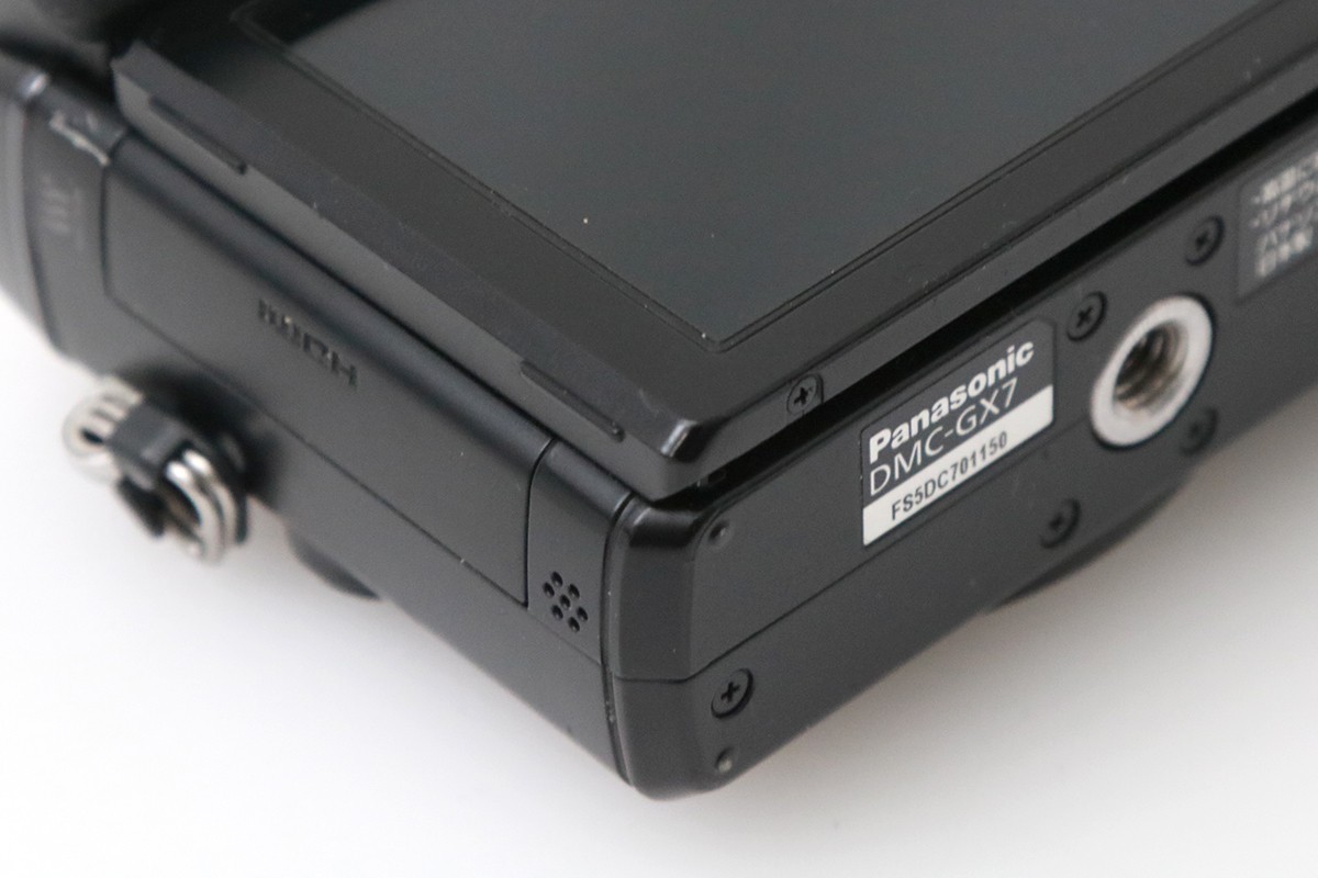 美品♪ Panasonic DMC-GX7MK2 ブラック　ボディ 買取】パナソニック LUMIX DMC-GX7MK2-K ボディ ブラック | ナニワ