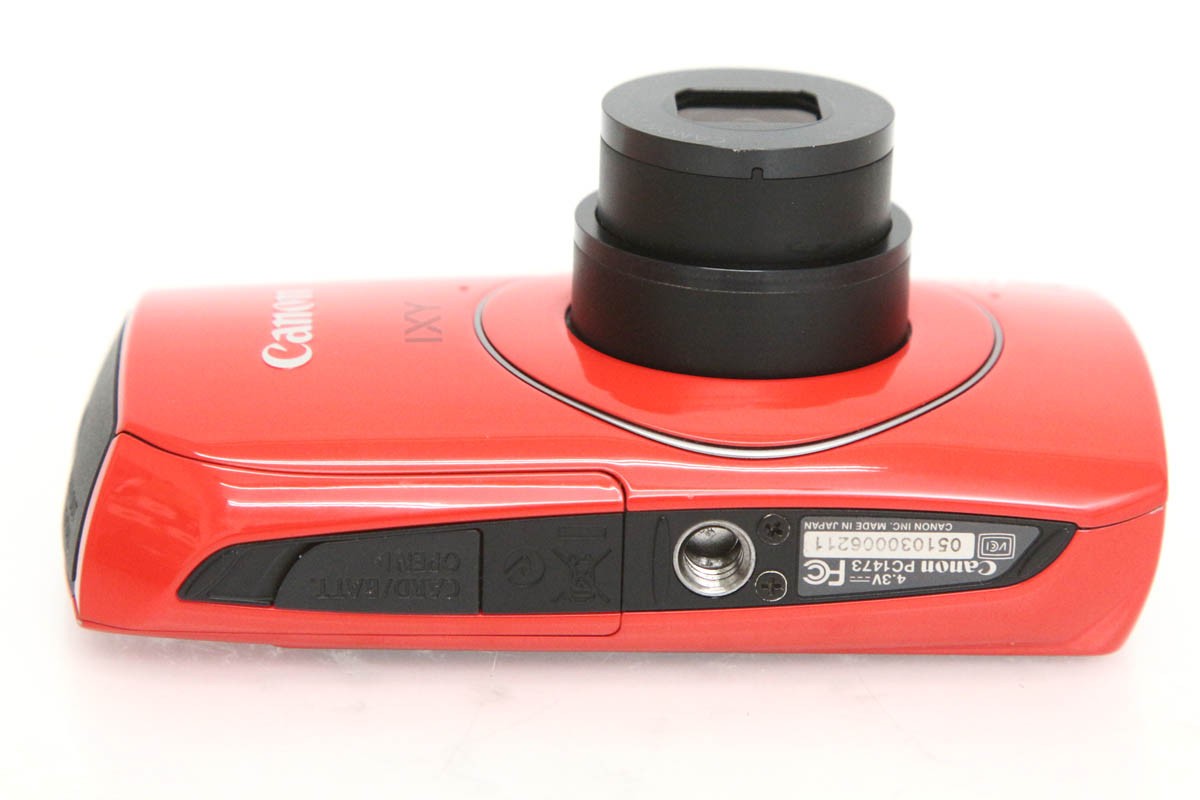 【美品】Canon IXY 30S 赤 デジカメ 本体と付属品 Canon IXY 30S レッド 本体と付属品
