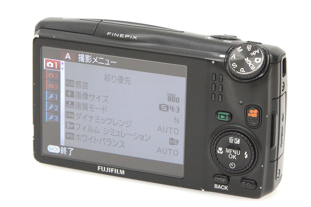 FinePix F1000EXR ブラック（純正予備バッテリー付属） CA01