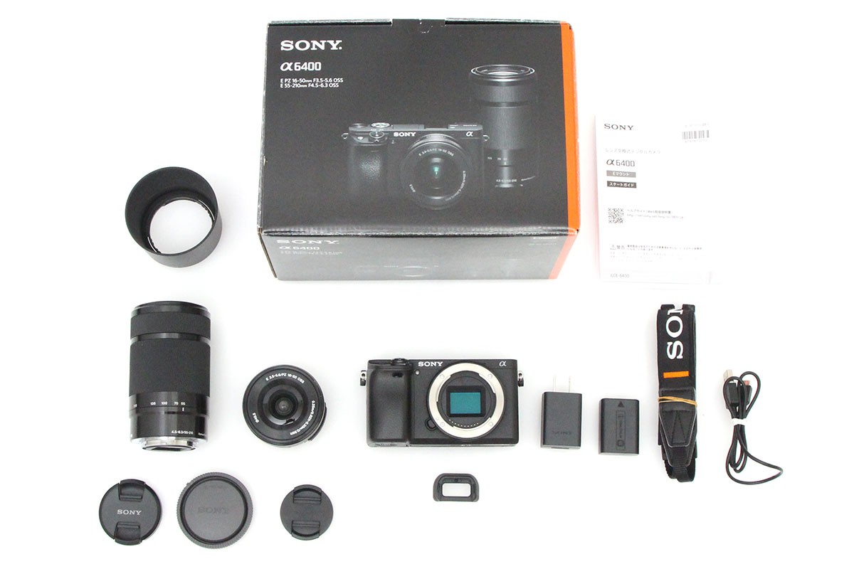 【センサー清掃済み】SONY α6400+ 電動ズームレンズKIT【保証付き】 センサー清掃済み】SONY α6400+ 電動ズームレンズKIT【保証付き】