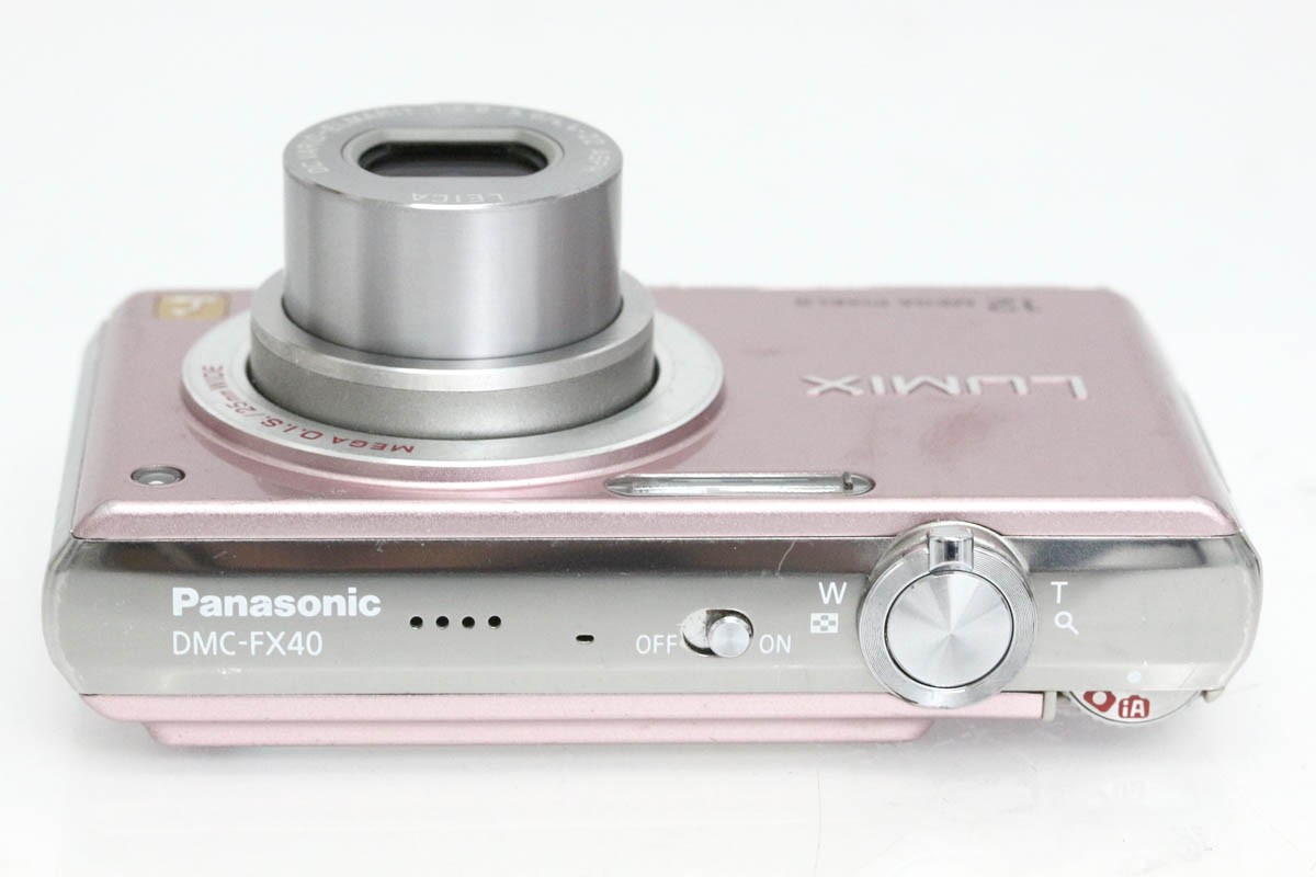 カメラ 【動作品】Panasonic パナソニック LUMIX DMC-FX40 ピンク