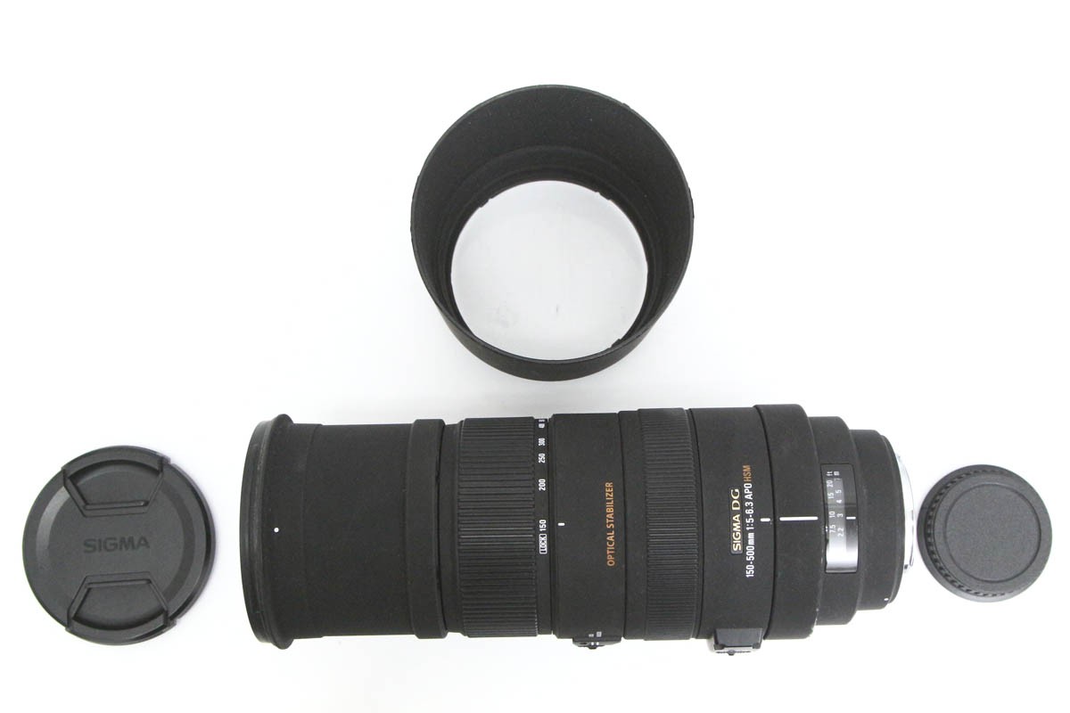 SIGMA APO 150-500mm F5-6.3 DG OS HSM (ｷﾔﾉﾝ用) CA01-R4300-2M4 