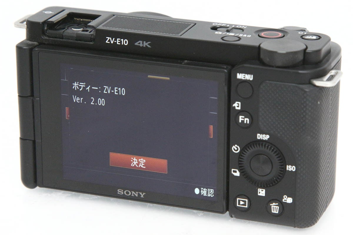 S数わずか785回【センサー清掃済】SONY ZV-E10 ボディ【返金保証付】 VLOGCAM ZV-E10 ボディ [ブラック]（センサー清掃済み） CA01-R4496